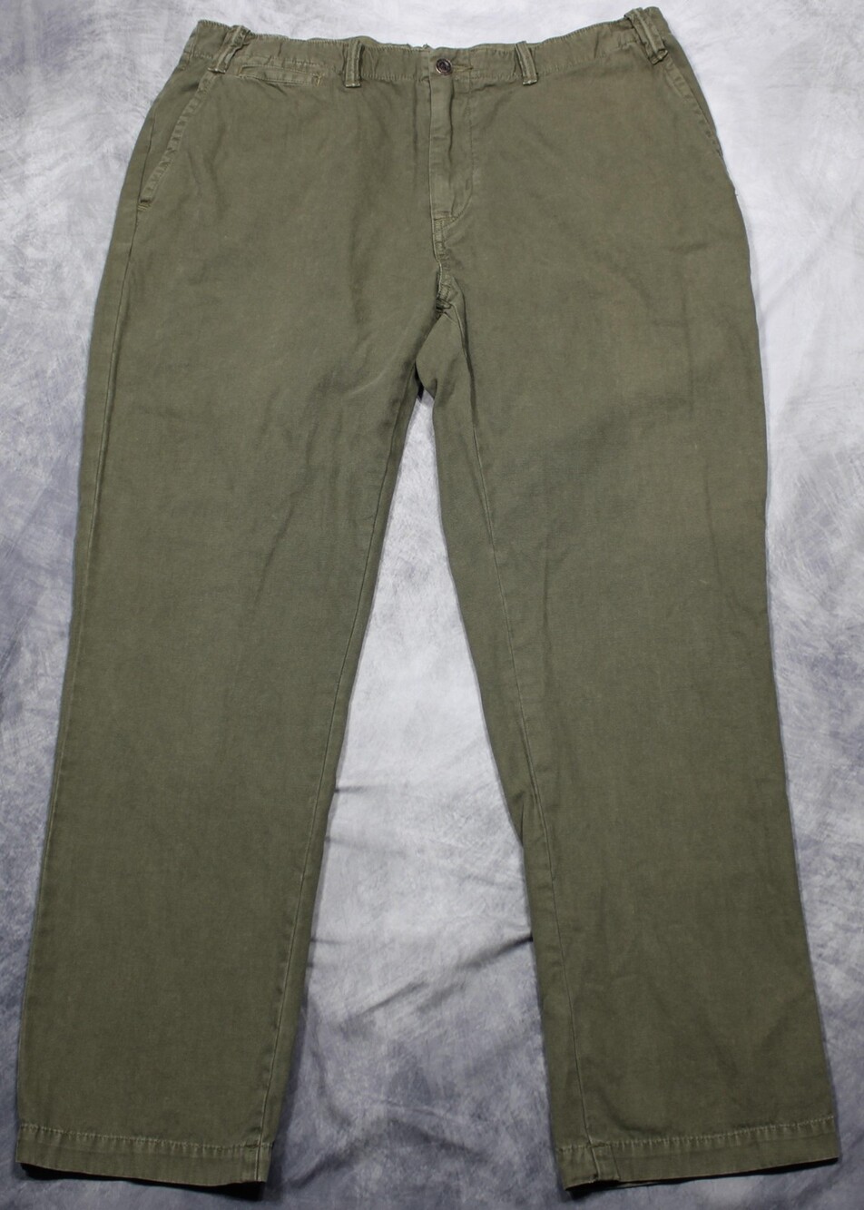 Polo Ralph Lauren Straight Fit Chino Pants Mens 38x30 Olive Green Nautical Goods